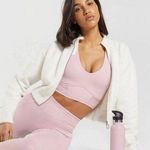 Gymshark WHITNEY EYELASH KNIT JACKET WHITE / Size XS Photo 0