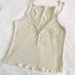 Brandy Melville Pale Yellow Tank Top Photo 1