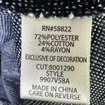 Levi Strauss Classic Wide Leg Crop Jeans Women Size 10 Blue Denim Photo 5