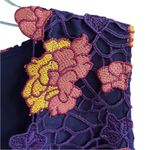 Foxiedox EUC Anthropologie Dolores Floral Crochet Dress Size 6 Photo 4