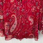 Jonathan Martin Vintage  Studio Y2K Skirt & Blouse Set Size 12 Fairycore Boho Red Photo 7