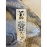 Athleta Studio To Street Small Gray White Sweatshirt Crew Neck Printed Preppy Photo 9