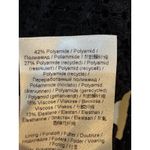 Ganni  Women's Size Medium Bodysuit‎ Black Lace Square Back Long Sleeve Lined Photo 8