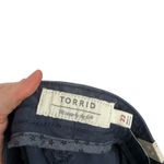 Torrid  Navy Military 3.5" Short Chino Blue Casual Cotton NEW Womens Plus 22 Photo 5