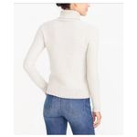 J.Crew Waffle Knit Textured Turtleneck Sweater Mushroom Gray Size XS Photo 1