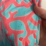 Tori Richard  Finding Tori Darlene coral reef turquoise fia dress size medium Photo 1