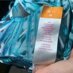 No Boundaries  Blue Palm Print Swim Coverup size M Photo 2