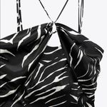 ZARA Animal Print Short Dress Photo 8