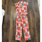 The Cat's Pajamas Here Comes the Sun Pima Knit Capri Size Small Pink Photo 1