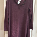 Kaileigh  Burgundy Long Sleeve Dress / C24 Photo 0