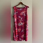 Columbia NWT Women's Hot Pink Floral Chill River Printed Sleeveless Dress XXL Photo 5