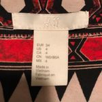 H&M Red and Black Shift Dress Photo 4