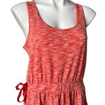 ExOfficio Coral/Orange Side Tie Tank Dress, Sz L Size L Photo 8