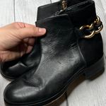 Sam Edelman  Chester Bootie Black Leather Suede Ankle Chelsea Boots Sz 8M Photo 3