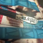 N Gil western Aztec backpack purse with cow hide canvas details Red Photo 1