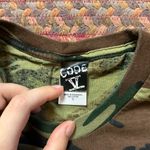 WORK HORSE FREIGHT CAMO CUT OFF CROP TEE Black Photo 1