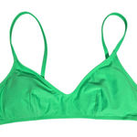 Aerie  Scoop Bikini Top Green M NWT‎ Photo 0
