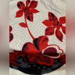 BaiShengGT Floral Print Tunic Babydoll Top Red Size M Photo 6