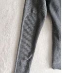 Title Nine Womens Dark Gray Teal Blend Zip Front Sweater Jacket Size Small Blue Photo 6