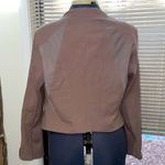BLANK NYC moto jacket taupe brown Photo 6