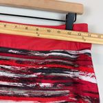 Athleta Whatever Mini Skirt Skort Women 2 Red Space Dye Swift Zip Running Tennis Photo 7