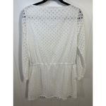 Carven Broderie Anglaise White cotton eyelet dress In Size 42 French or US 10 Photo 5