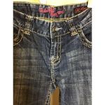 Rock & Roll Cowgirl Women Jeans Sz.29x34 Blue Bling Pocket Cowgirl Rodeo Western Photo 6