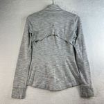 Lululemon  Size 6 Define Jacket Space Dye Camo White Silver Spoon Luon Stretch Photo 9