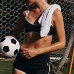 Free People NWOT Movement Duet Mini Bra & Micro Shorts Set – Size XL Photo 2