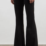Frame  Le High Rise Flare in Black Noir Sz 29 Photo 0