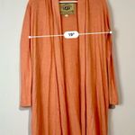 UGG  Women’s Long Sleeve Long Open Front Cardigan Orange Size XS FLAW Photo 10