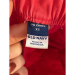 Old Navy Chino Shorts Women's Size XS Pink Casual Elastic Waistband Comfort Photo 4