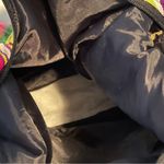 Handmade Bohemian Flower Embroidered Fabric Sling Crossbody Bag Photo 3