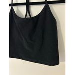 Beyond Yoga  Spacedye Slim Racerback Cropped Tank Sports Bra EUC L Darkest Night Photo 2