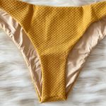 Princess Polly  MinkPink Tan Golden Textured Bikini Bottom Sz L Photo 82