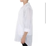 CP Shades  TETON Tunic Top Shirt White‎ Cotton Size Medium Photo 3