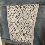 Chloé Chloe Blue Denim Fabric with Lace on back size Med Photo 2