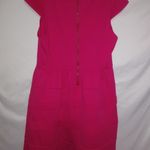 Elle  12 Shocking Pink Shift Dress Photo 3