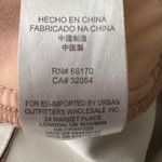 Free People Long and Lean Rose Gold High Rise Vegan Leather Leggings Size 27 Photo 8