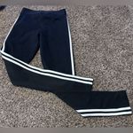 Adidas Women’s Tights Full Length Athletic Pants Size S Black White GL0723 NWT Photo 3