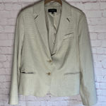 Talbots Womans Blazer in Light Cream jacket Size 10 Photo 0