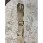 True Religion Tan Crossbody Bag With Gold Logo & Adjustable Canvas Strap Photo 8