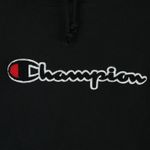 Champion Hoodie Womens L Black Reverse Weave Athletic Heavyweight Sweatshirt Photo 2