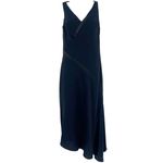Jones New York Vtg  90s Bias Cut Satin Slip Dress Sz 10 Y2K Timeless Cocktail LBD Photo 1