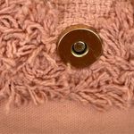 Anthropologie Pink Textured Trellis Tote NWT Photo 6