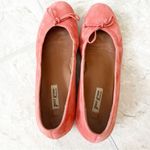 Paul Green Munchen Coral Orange Pink Suede Wedge Sandals Shoes Size US Women’s 7 Photo 7