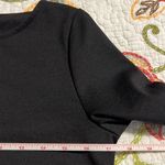 Gap  womens size XS plain black dress 3/4 sleeves knee length funeral church Photo 1