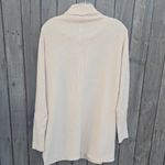 We The Free  Ivory Turtleneck Slouch Long Ottoman Sweater Photo 5