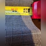 George Stretch Gray/Black/White/Blue Plaid Blazer Sz 14 With Shoulder Pads Photo 10