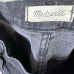 Madewell 9” Mid Rise Skinny Jeans in Berkeley Black Button Through Edition Photo 6